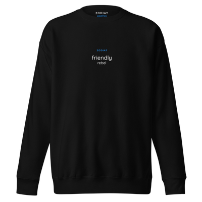 Aquarius - Mens - Sweatshirt - Friendly Rebel - Alt