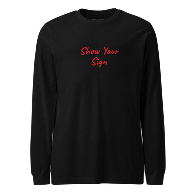 Aries - Mens - Long Sleeve Shirt - Show Your Sign