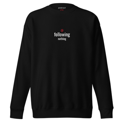 Aries - Mens - Sweatshirt - Following Nothing