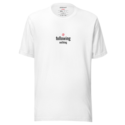 Aries - Womens - Soft Tee - Following Nothing