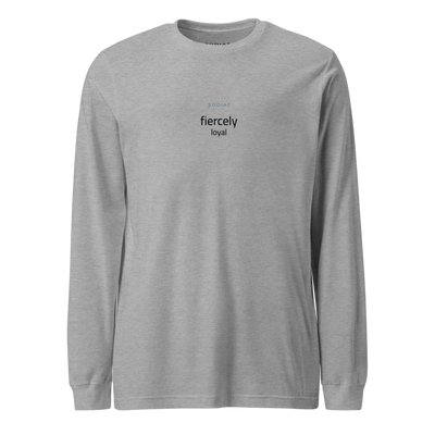 Cancer - Womens - Long Sleeve Shirt - Fiercely Loyal - Alt