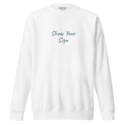 Cancer - Womens - Sweatshirt - Show Your Sign