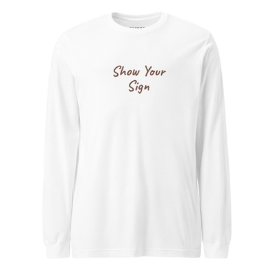 Capricorn - Mens - Long Sleeve Shirt - Show Your Sign