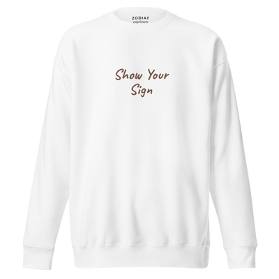 Capricorn - Mens - Sweatshirt - Show Your Sign
