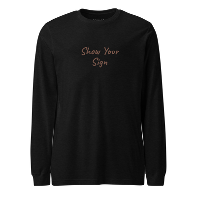 Capricorn - Womens - Long Sleeve Shirt - Show Your Sign
