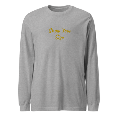 Gemini - Mens - Long Sleeve Shirt - Show Your Sign