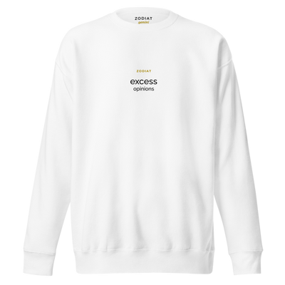 Gemini - Mens - Sweatshirt - Excess Opinions - Alt