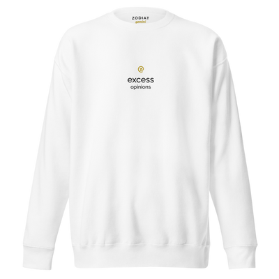 Gemini - Mens - Sweatshirt - Excess Opinions