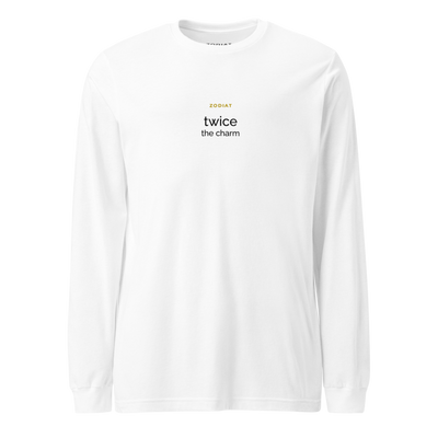 Gemini - Womens - Long Sleeve Shirt - Twice The Charm - Alt