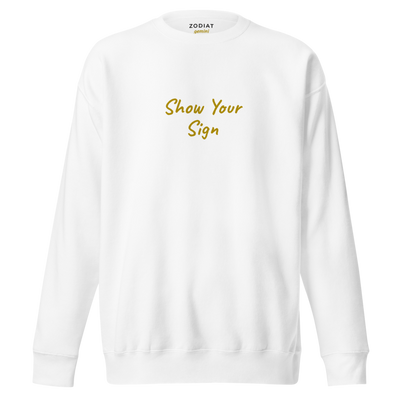 Gemini - Womens - Sweatshirt - Show Your Sign