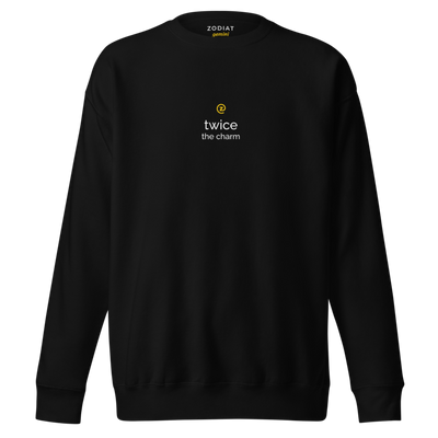 Gemini - Womens - Sweatshirt - Twice The Charm