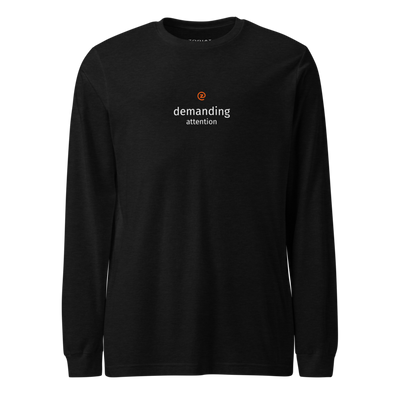 Leo - Mens - Long Sleeve Shirt - Demanding Attention