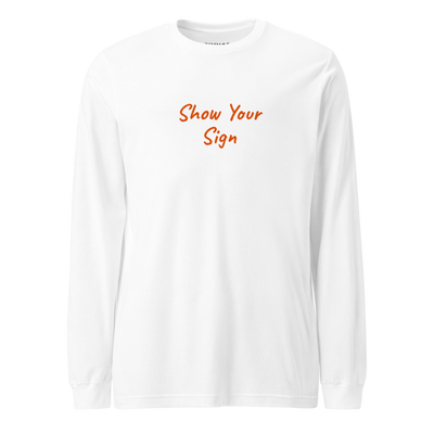 Leo - Mens - Long Sleeve Shirt - Show Your Sign