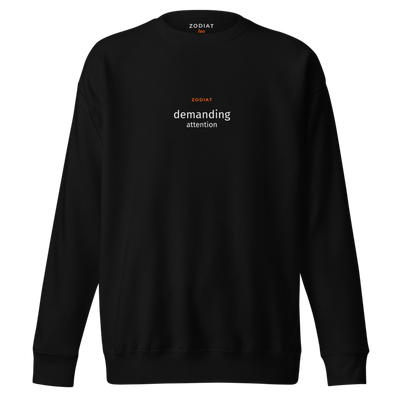 Leo - Mens - Sweatshirt - Demanding Attention - Alt