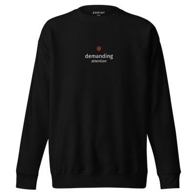 Leo - Mens - Sweatshirt - Demanding Attention