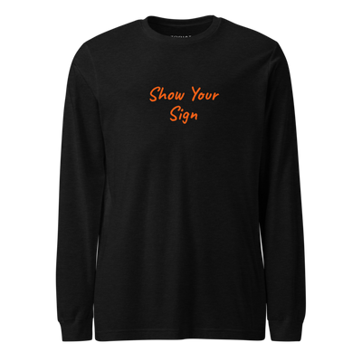 Leo - Womens - Long Sleeve Shirt - Show Your Sign