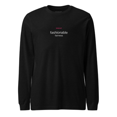 Libra - Mens - Long Sleeve Shirt - Fashionable Fairness - Alt