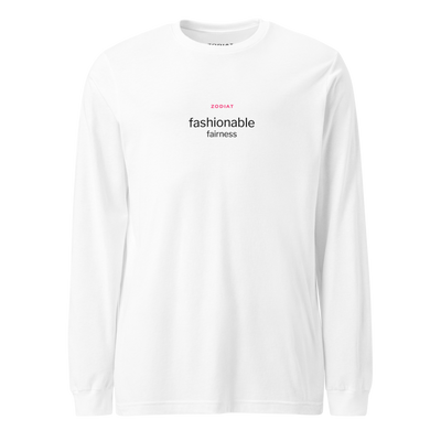 Libra - Mens - Long Sleeve Shirt - Fashionable Fairness - Alt