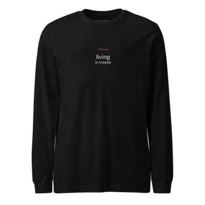 Libra - Mens - Long Sleeve Shirt - Living In Maybe - Alt