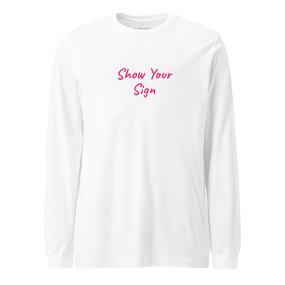 Libra - Mens - Long Sleeve Shirt - Show Your Sign