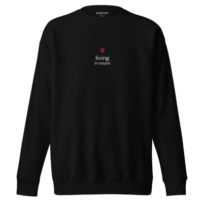 Libra - Mens - Sweatshirt - Living In Maybe