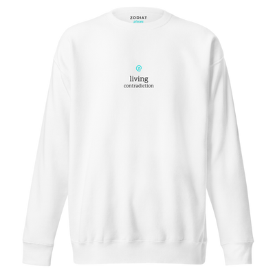 Pisces - Mens - Sweatshirt - Living Contradiction