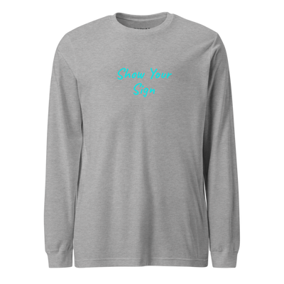 Pisces - Womens - Long Sleeve Shirt - Show Your Sign