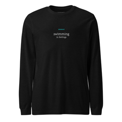 Pisces - Womens - Long Sleeve Shirt - Swimming In Feelings - Alt