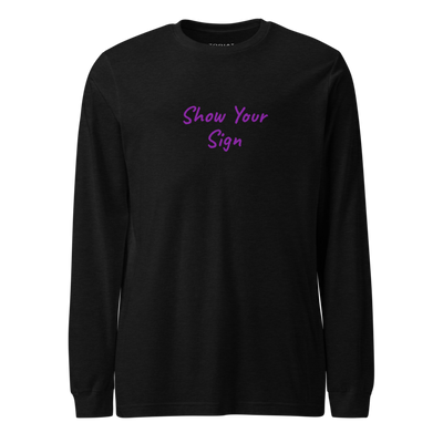 Sagittarius - Mens - Long Sleeve Shirt - Show Your Sign