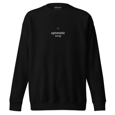 Sagittarius - Mens - Sweatshirt - Optimistic Energy