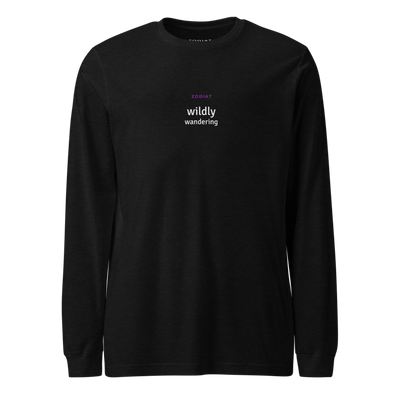 Sagittarius - Womens - Long Sleeve Shirt - Wildly Wandering - Alt