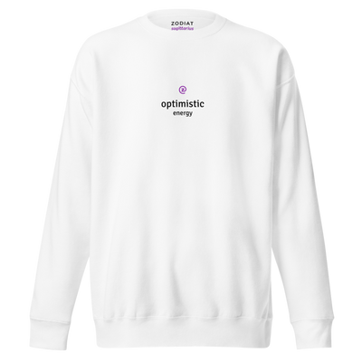 Sagittarius - Womens - Sweatshirt - Optimistic Energy
