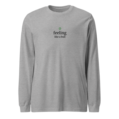 Taurus - Mens - Long Sleeve Shirt - Feeling Like A Bull