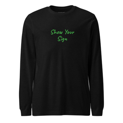 Taurus - Womens - Long Sleeve Shirt - Show Your Sign