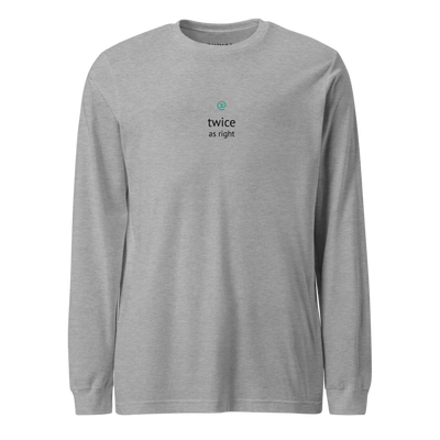 Virgo - Mens - Long Sleeve Shirt - Twice As Right