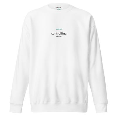 Virgo - Mens - Sweatshirt - Controlling Chaos - Alt