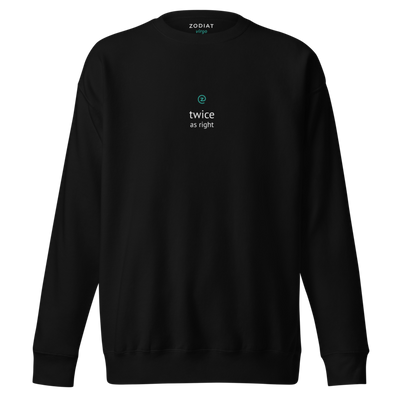 Virgo - Womens - Sweatshirt - Twice As Right